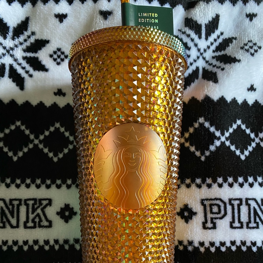 Starbucks venti 50th Anniversary honeycomb